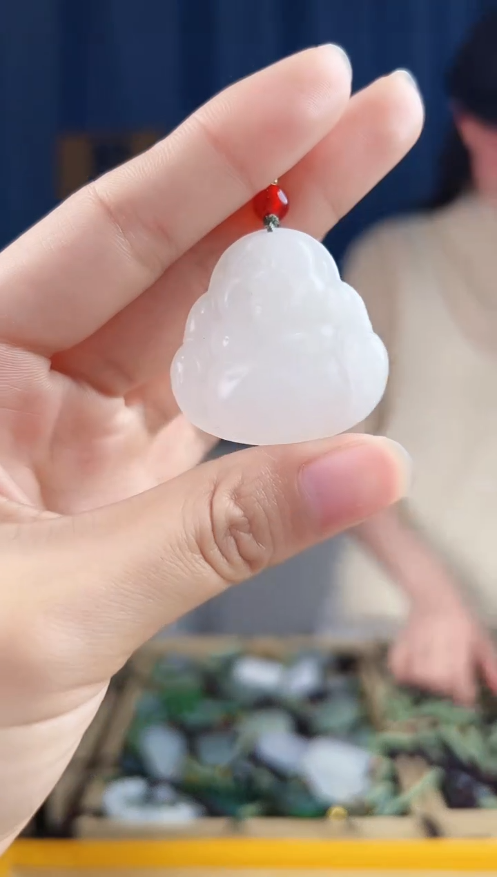 颈饰未镶嵌和田玉拍一发一，多样性发货