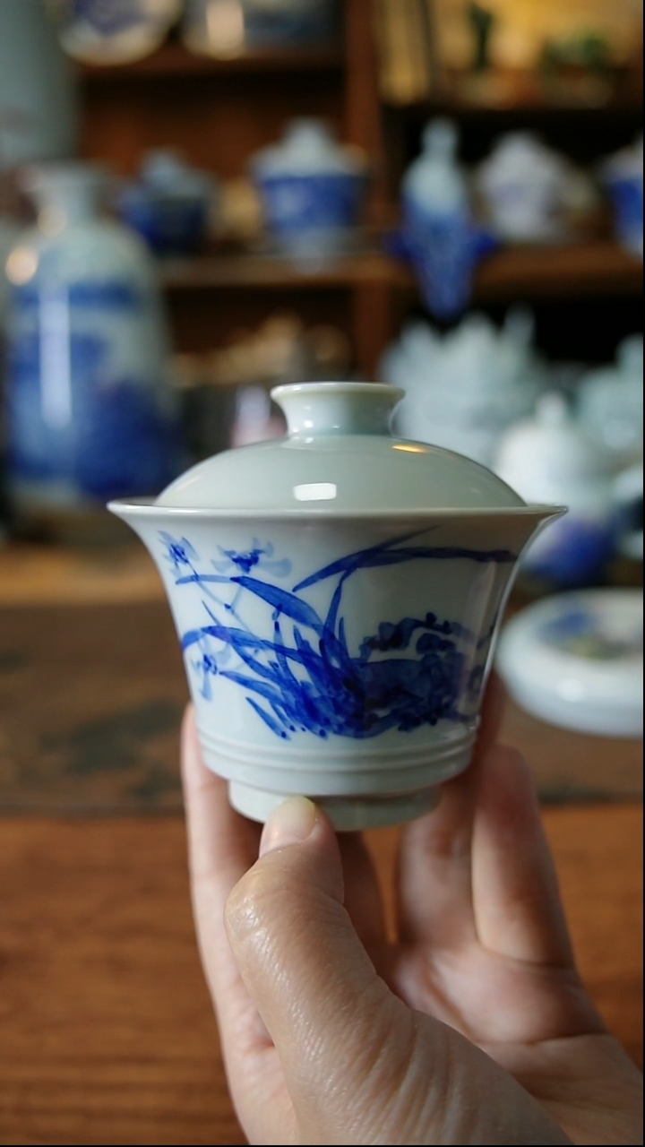 惠*言景德镇手工手绘茶具