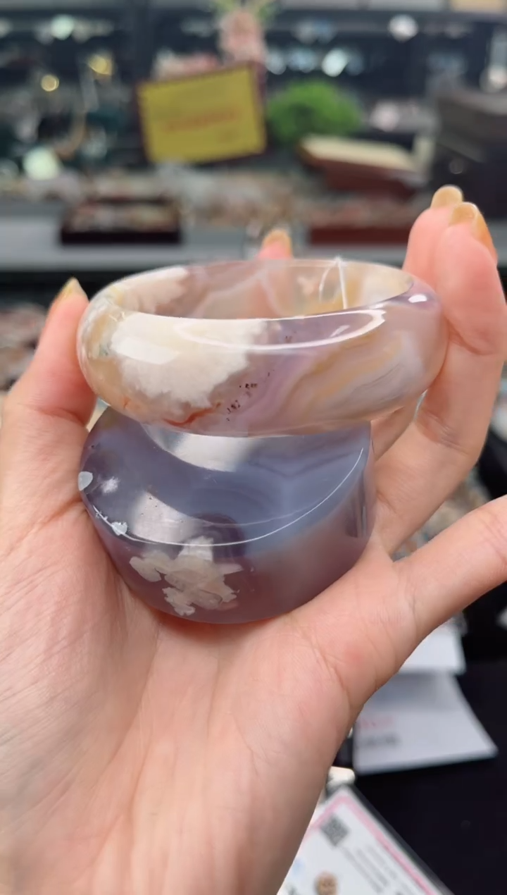 【闪购商品】石英质玉手镯未镶嵌58圈口（赠品镯心）6571996