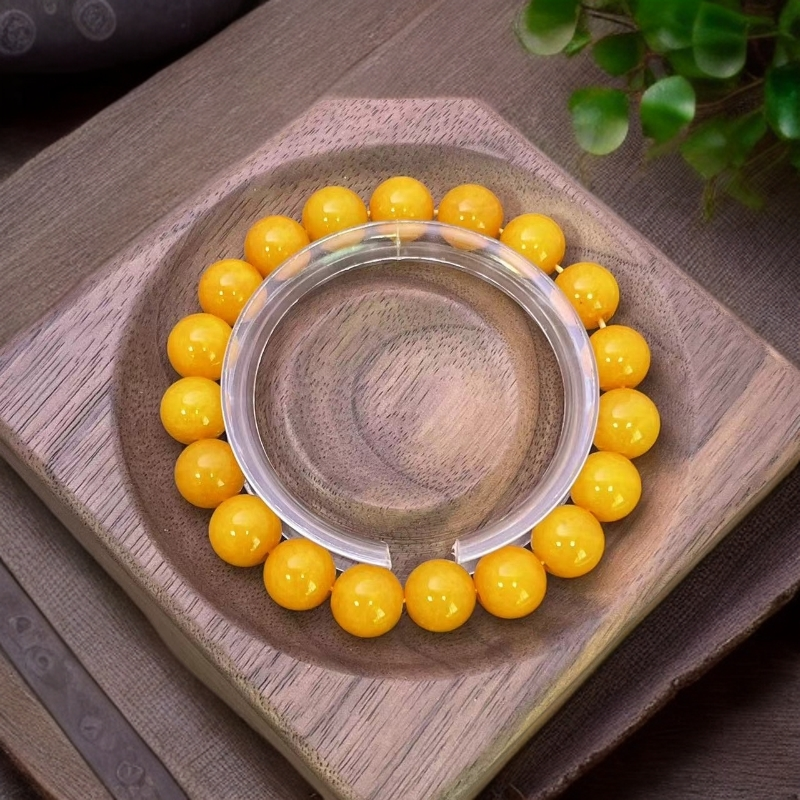 佳玺甄选 012DIY 鸡油黄老料 10mm