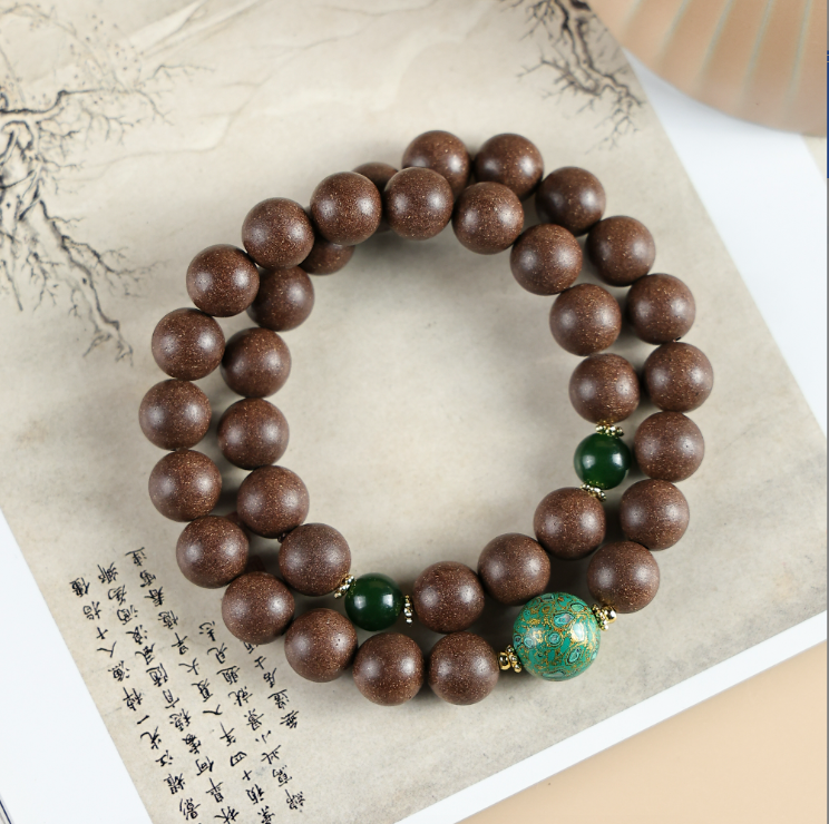 【国之瑰宝】雍正茉莉合香珠非遗手串 天然手工（送锤子）