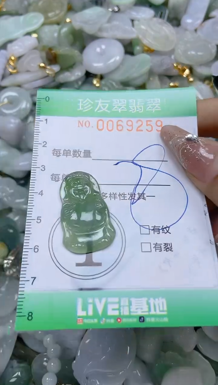 【闪购商品】翡翠颈饰未镶嵌闪购商品0069259