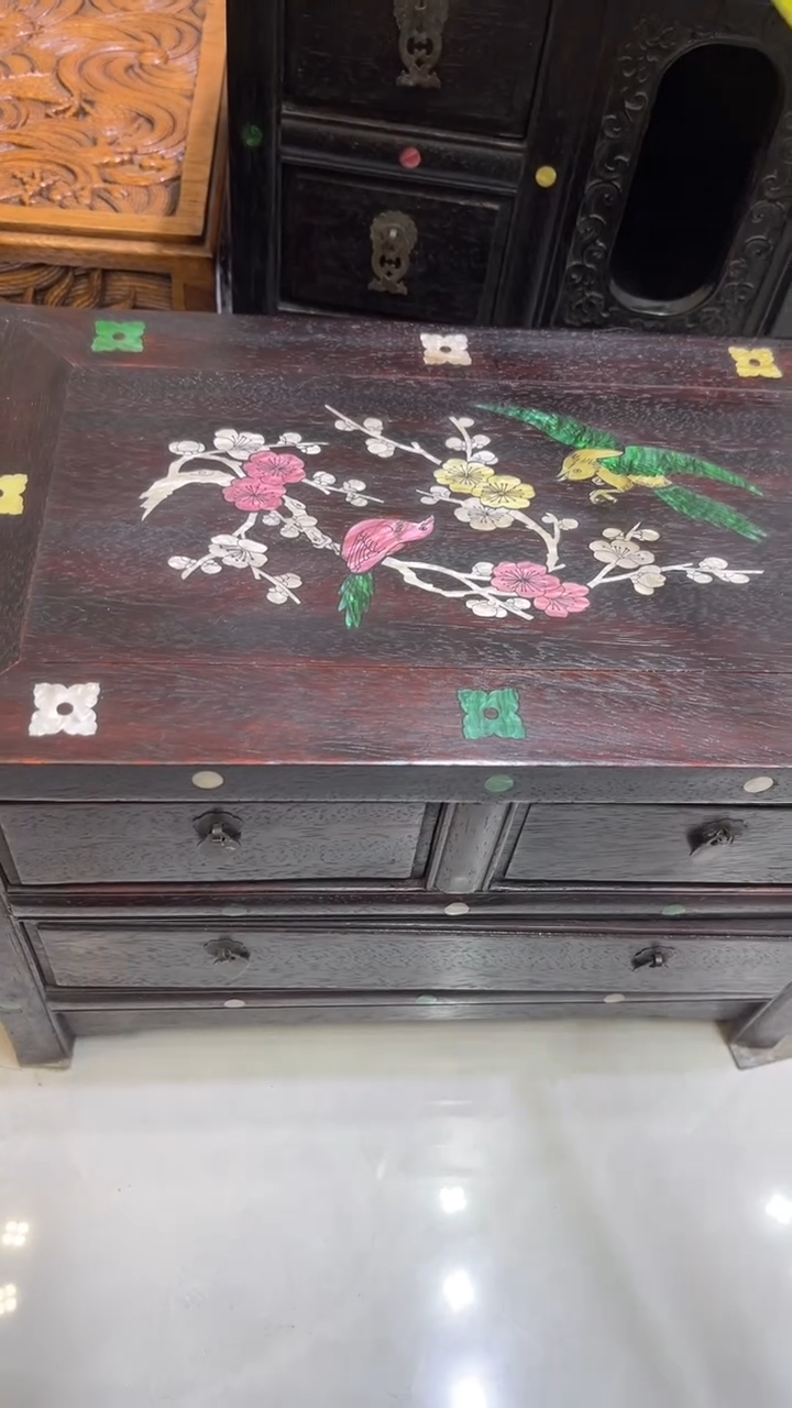 【闪购商品】木喜鹊登梅 收纳柜