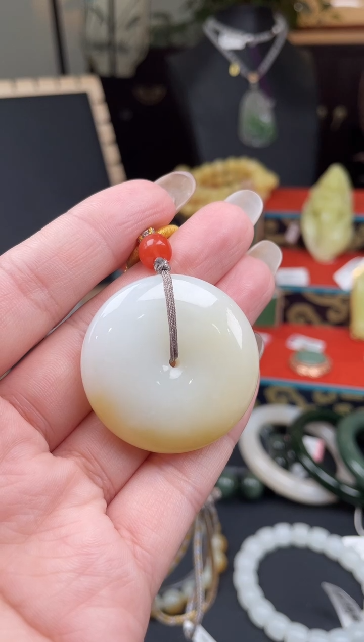 颈饰未镶嵌和田玉ly87