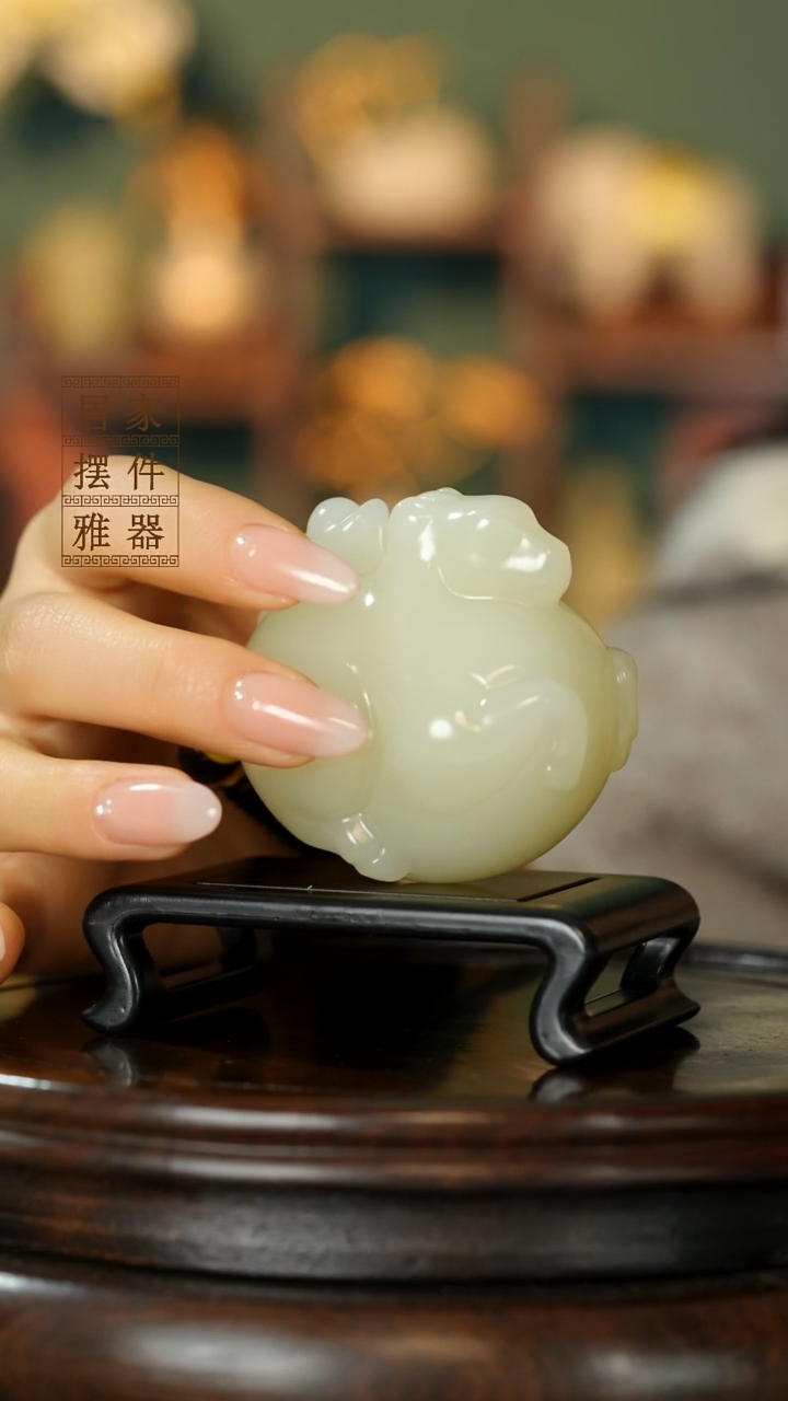 玉《飞马元宝》摆件