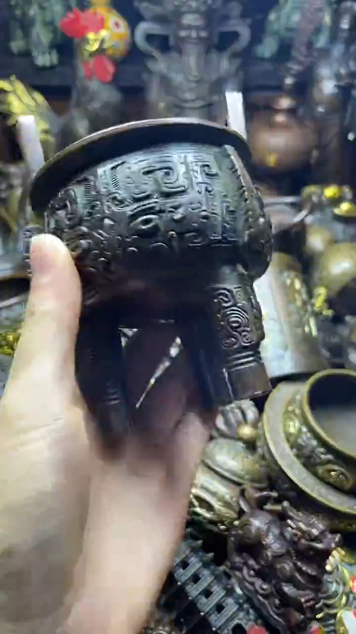 闪购链接，点击下单，有运费险，铜摆件