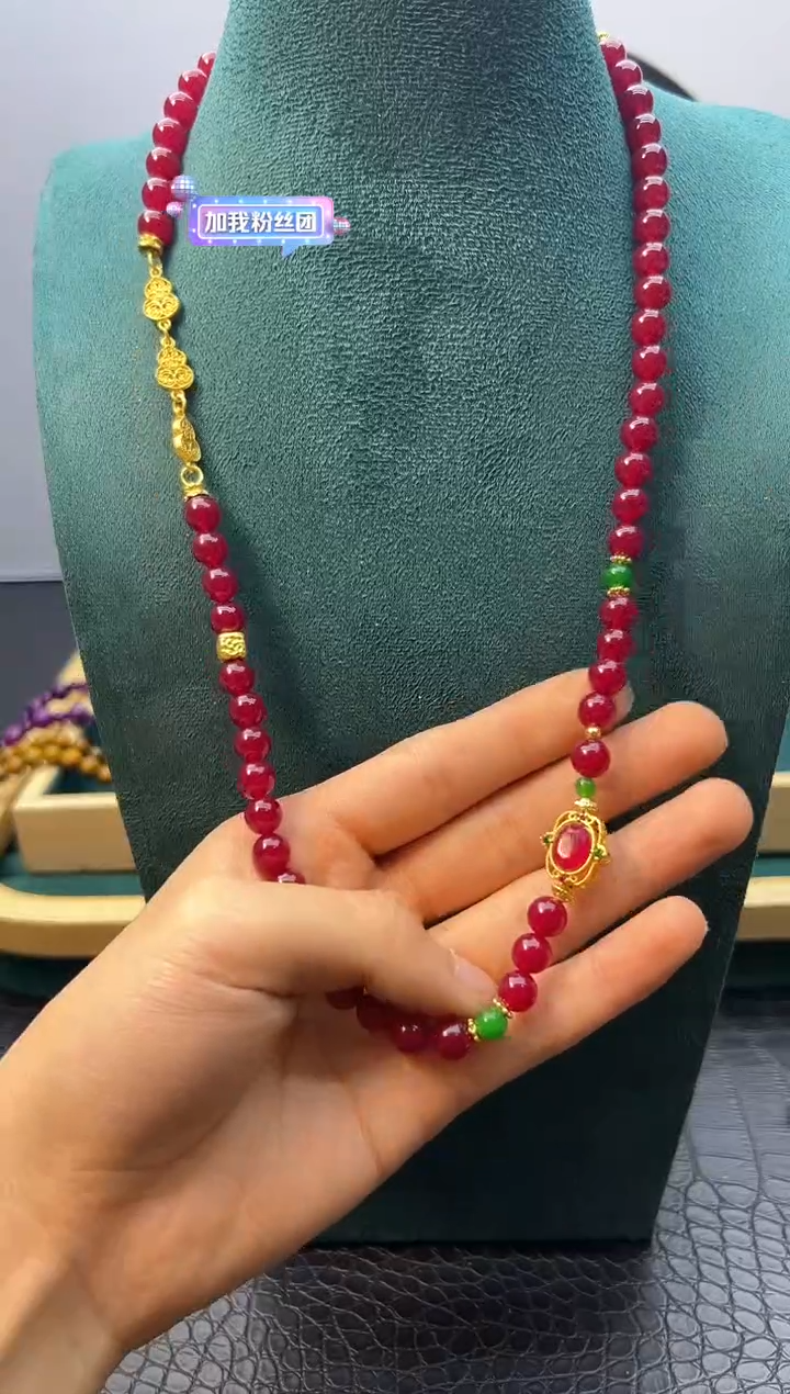 【闪购商品】碧玺颈饰14K金镶嵌X1200000000000000