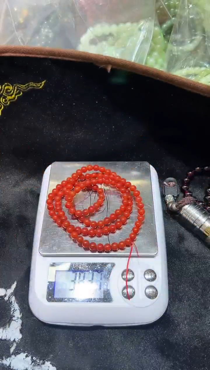 颈饰未镶嵌南红玛瑙南红卡6项链多样性发其一