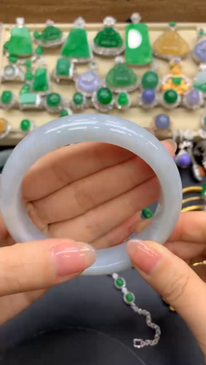 【闪购商品】翡翠手镯未镶嵌255-中国好珍宝1