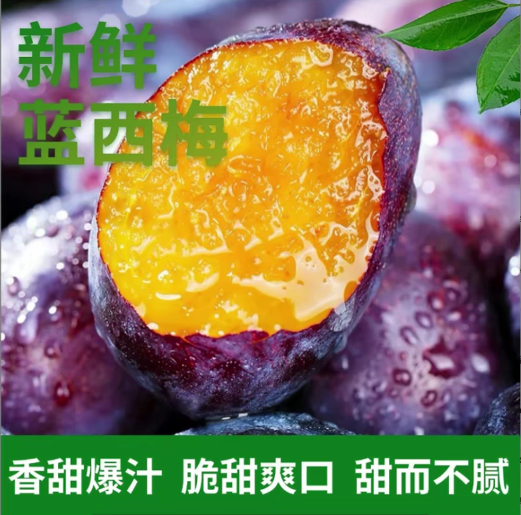 西梅新鲜水果整箱包邮当季应季甜西梅李子法兰西孕妇