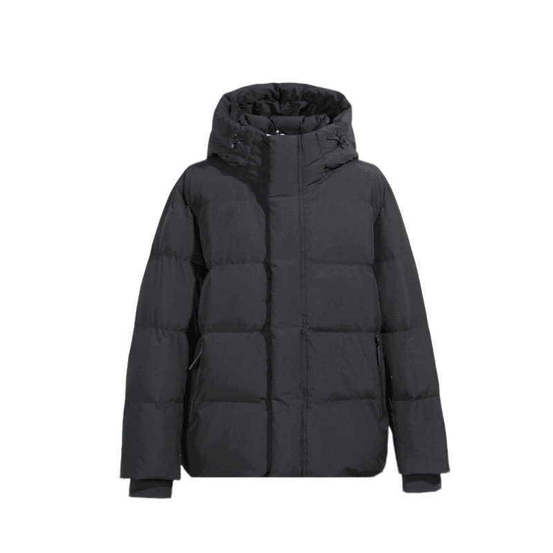 90绒简约百搭保暖男女三防连帽羽绒服女款户外休闲运动时尚气质