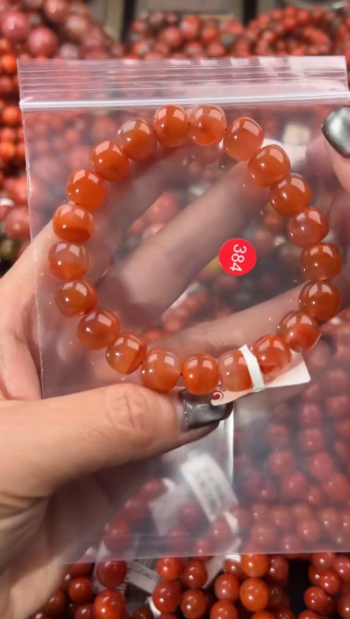 未镶嵌手串南红玛瑙10+