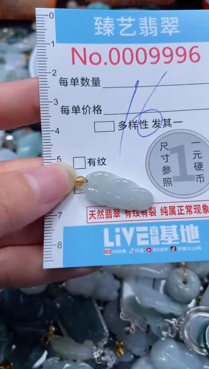 颈饰未镶嵌翡翠9996