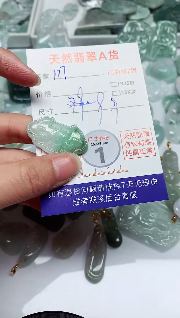 【闪购商品】翡翠颈饰未镶嵌翡翠 颈饰 未镶嵌177