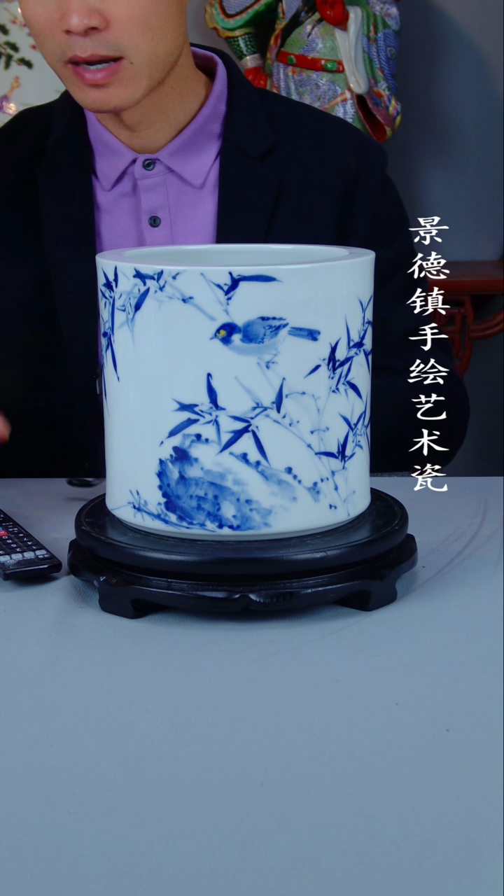 摆件陶瓷景德镇陶瓷摆件