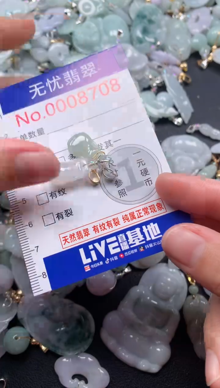 颈饰未镶嵌翡翠8708