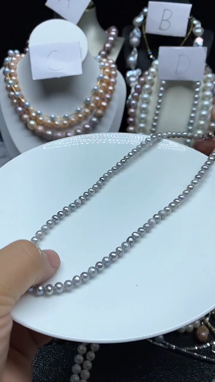 【闪购商品】淡水珍珠颈饰未镶嵌多人