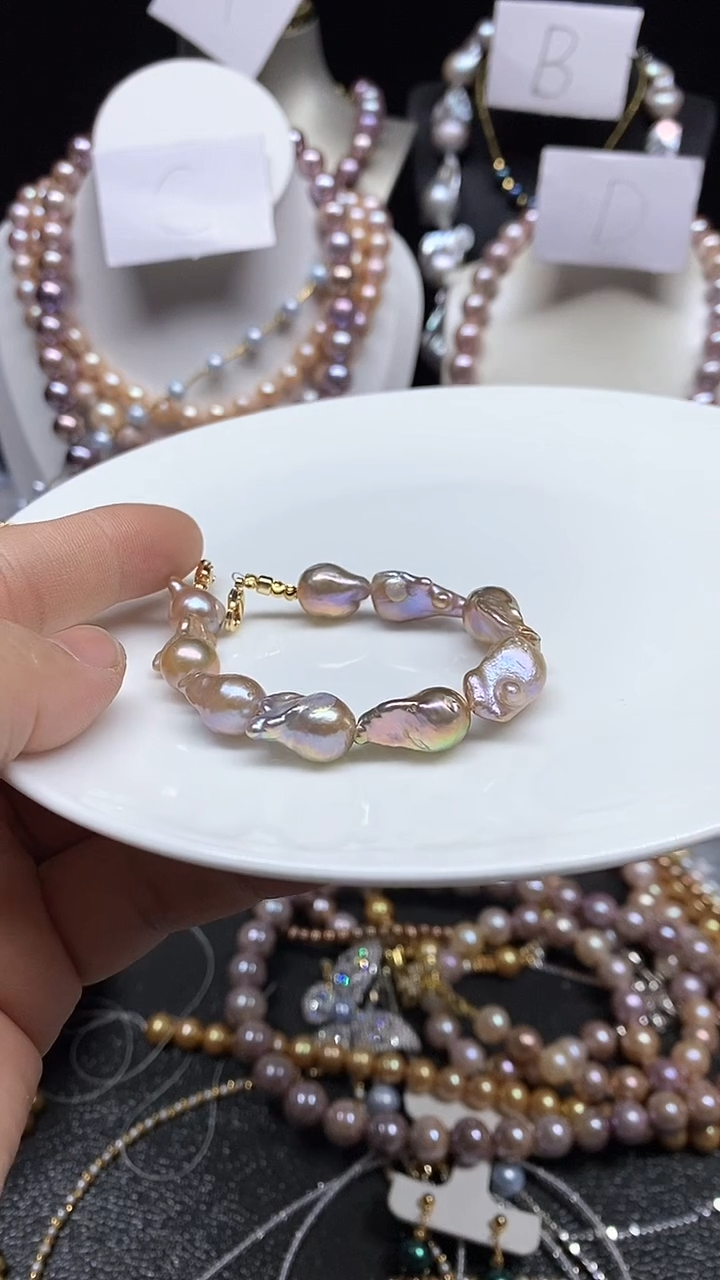 【闪购商品】淡水珍珠手串未镶嵌多人