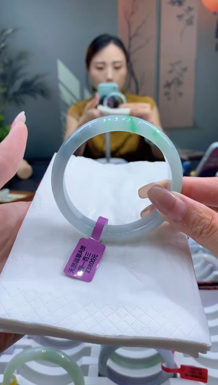 未镶嵌手镯翡翠0000860.