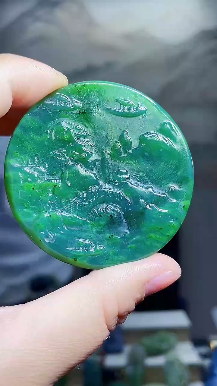 颈饰未镶嵌和田玉1