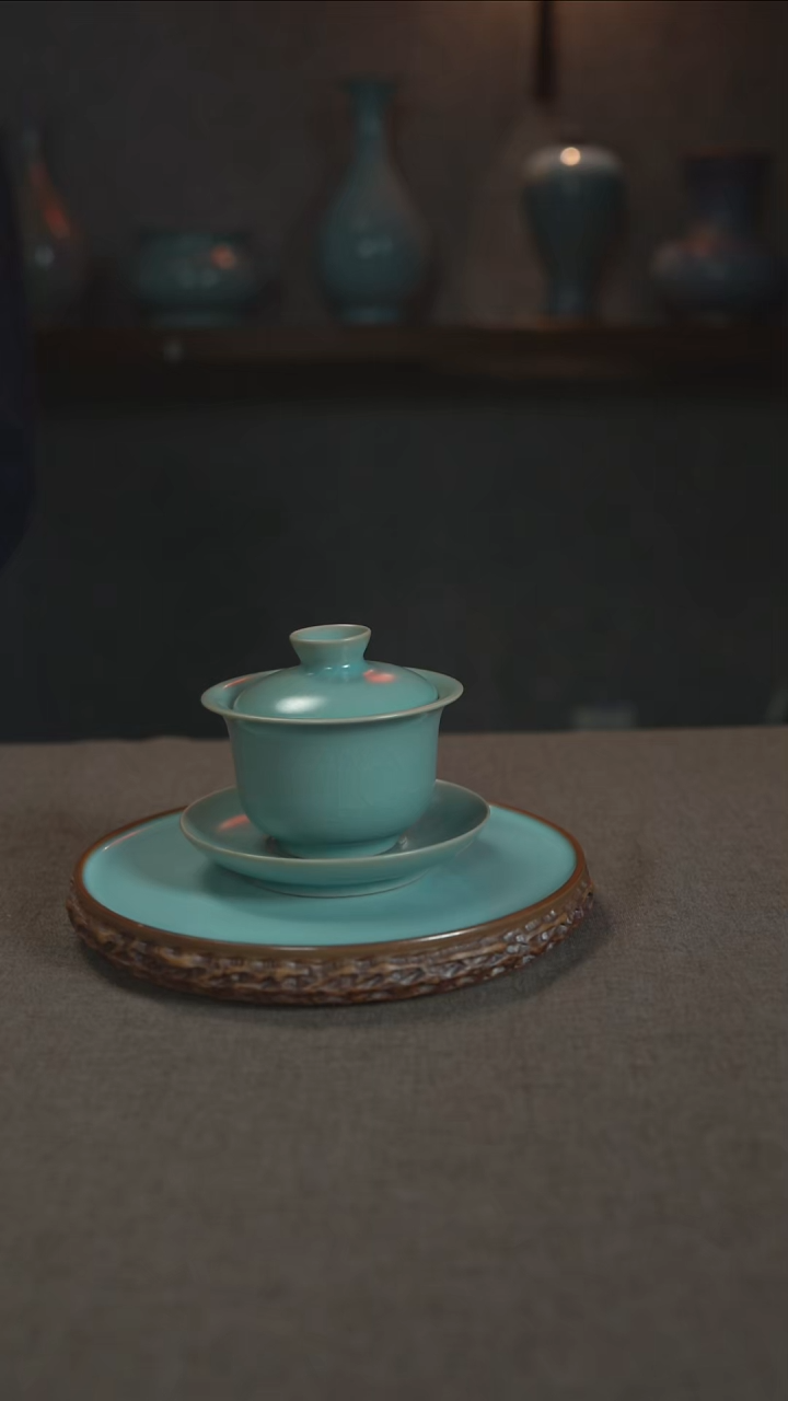 汝瓷主人杯碗壶瓶樽洗