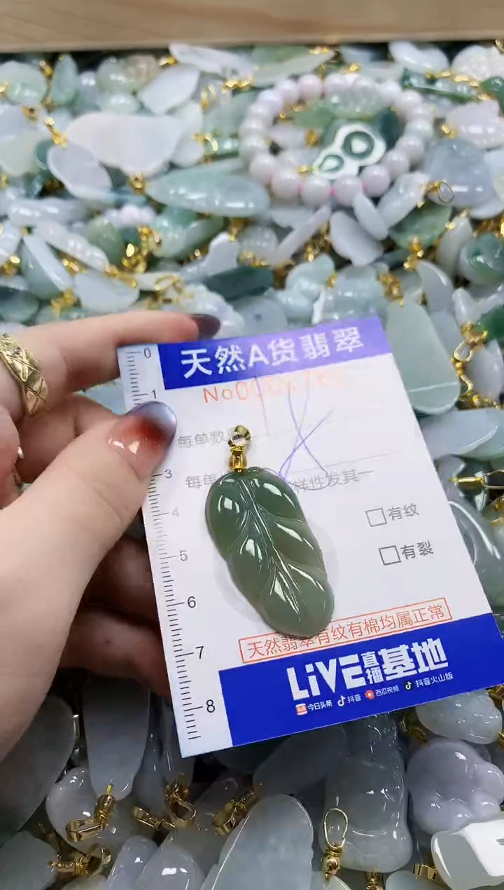 颈饰未镶嵌翡翠天然A货翡翠