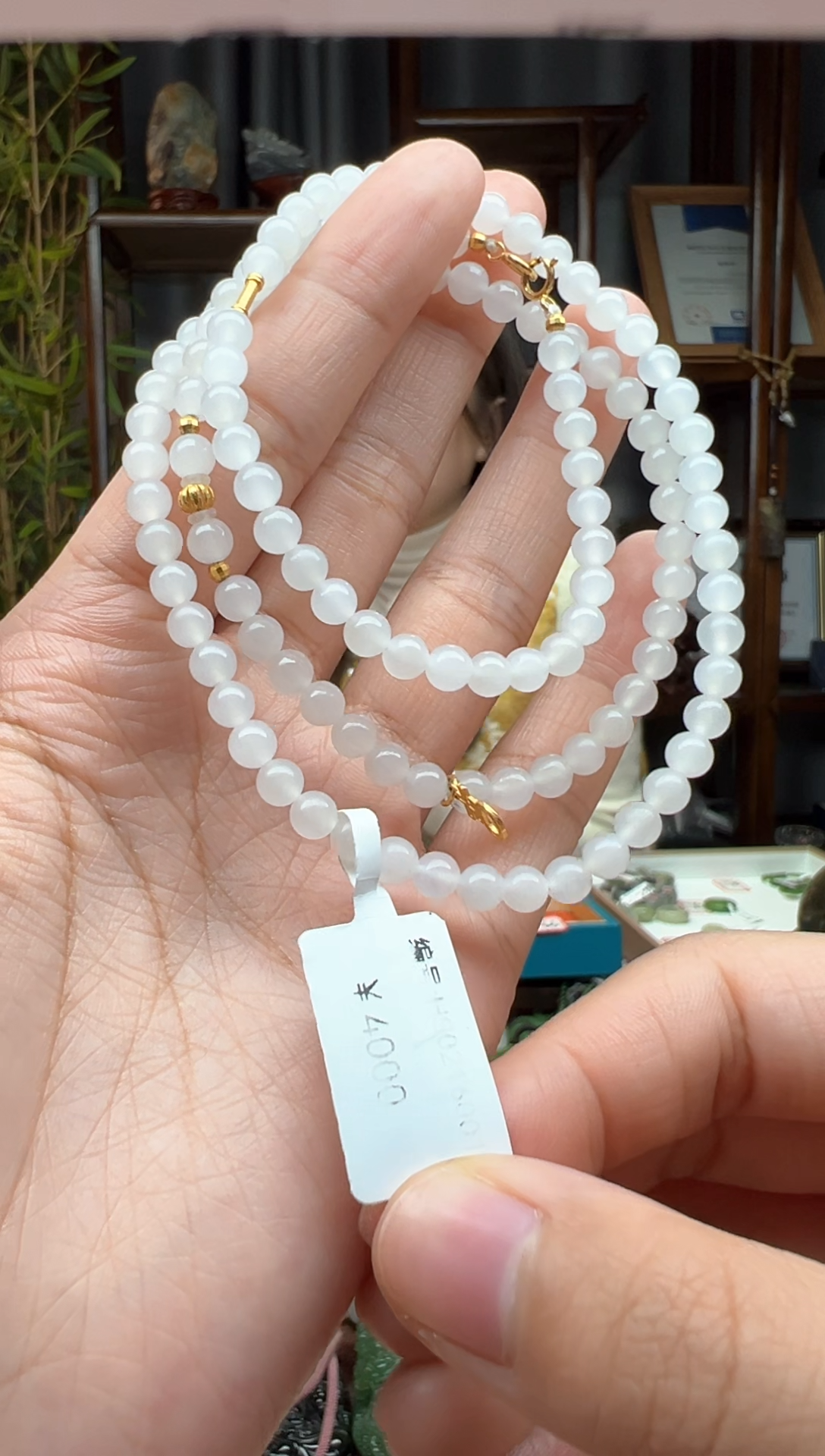 【闪购商品】和田玉颈饰未镶嵌项链  HS卡5.6 多样性发货拍一发一