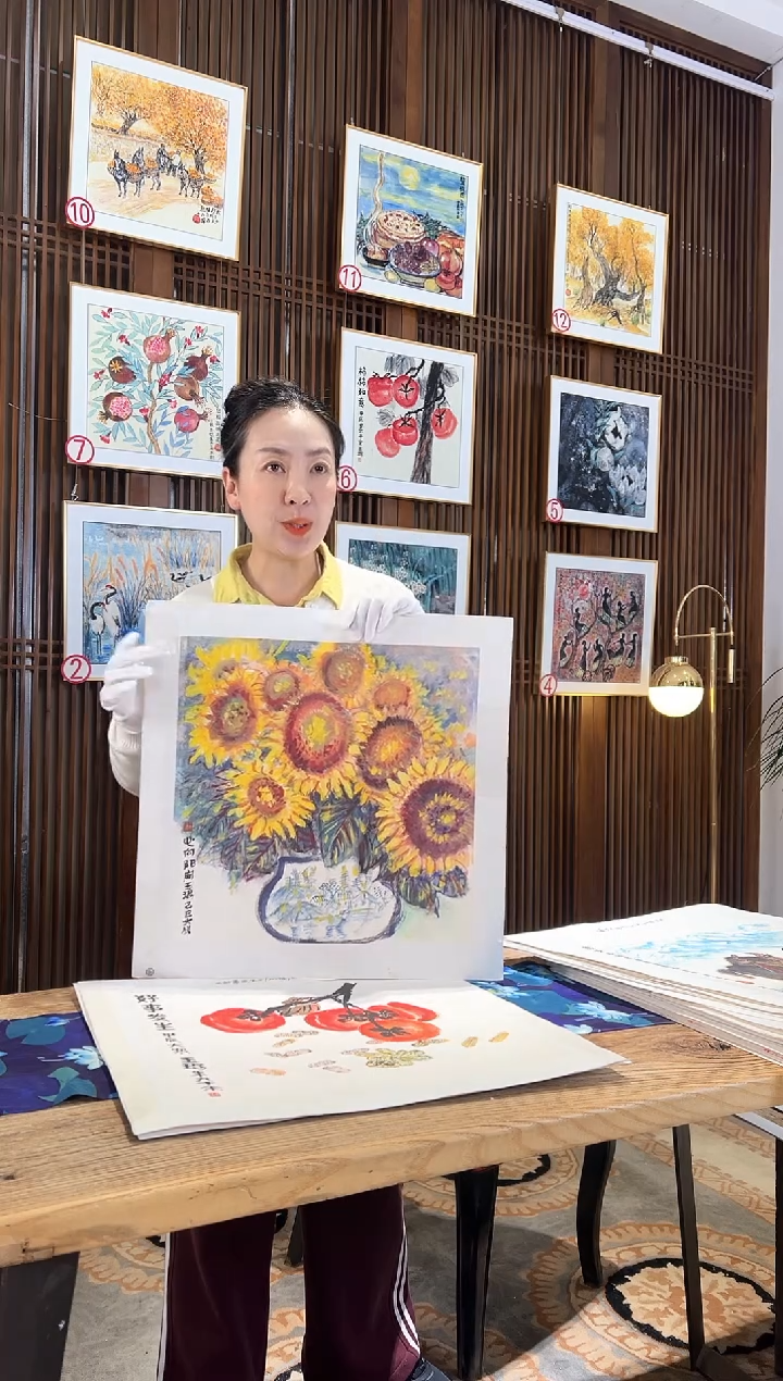 版画耿玉琨名章限量版画S