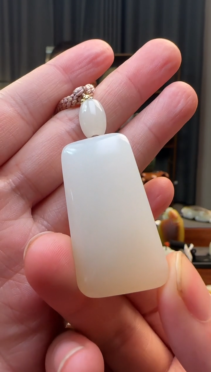 吊坠(不含链)未镶嵌和田玉挂件