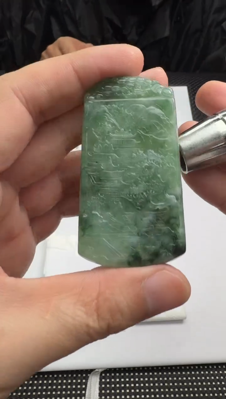 未镶嵌定制翡翠5***5--018465