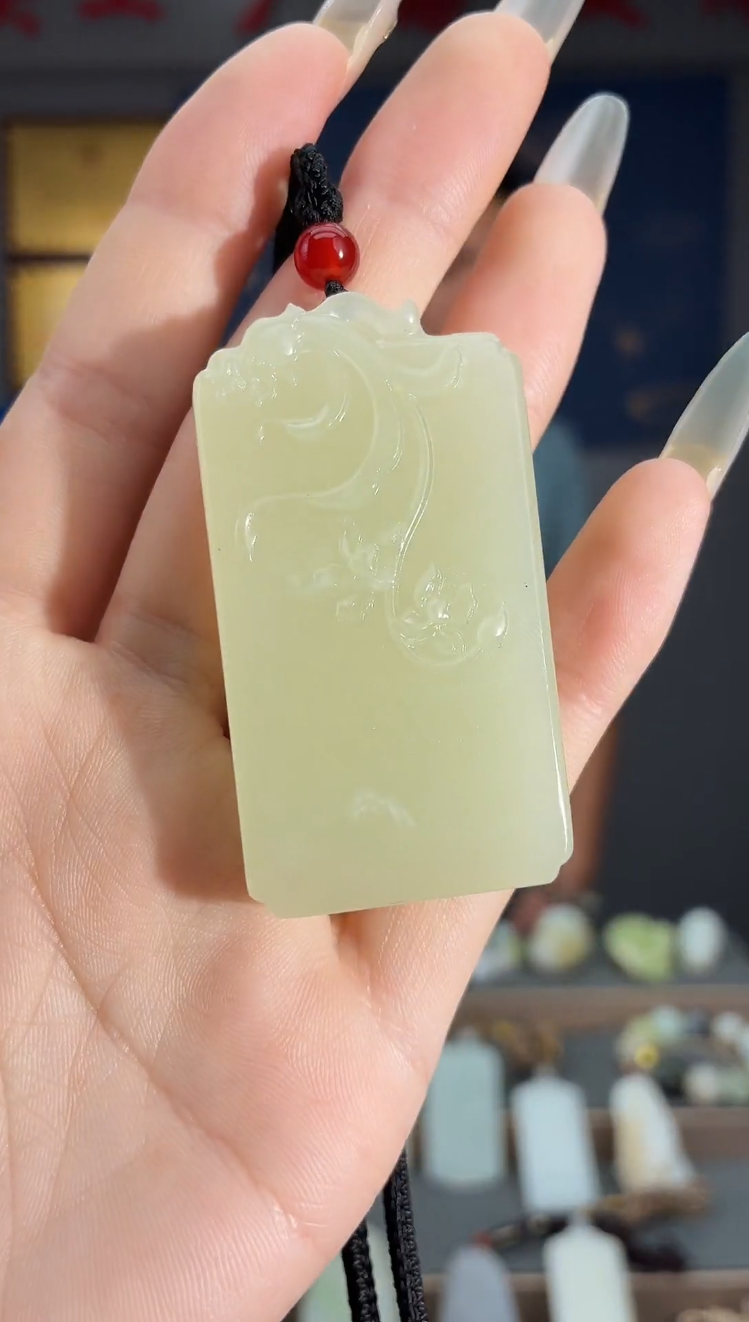 颈饰未镶嵌和田玉1