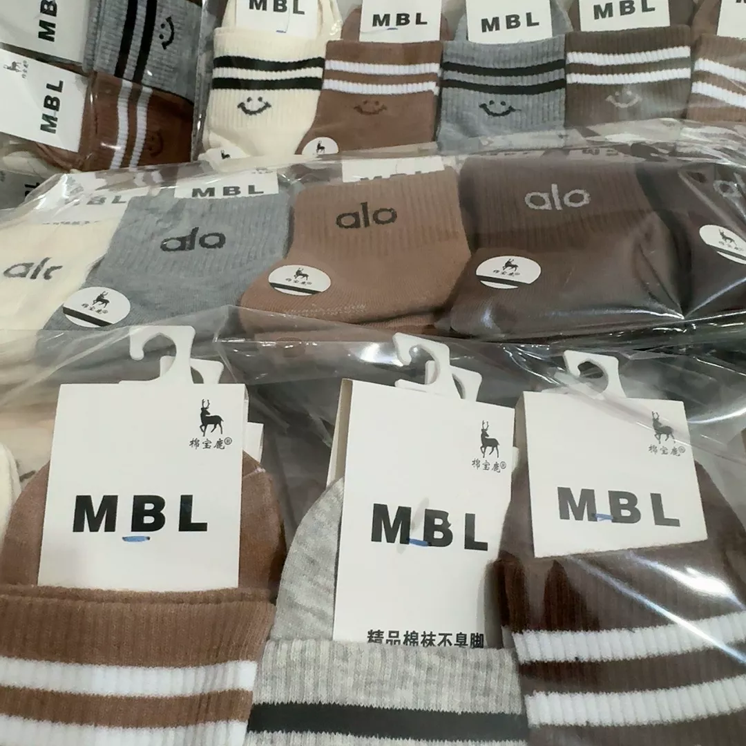 【发十双】5218 c-男女中筒钢筋加厚袜 u