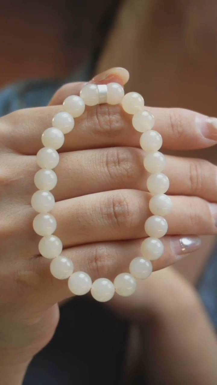 未镶嵌手串和田玉L4