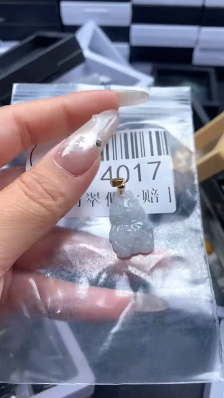 颈饰未镶嵌翡翠4017