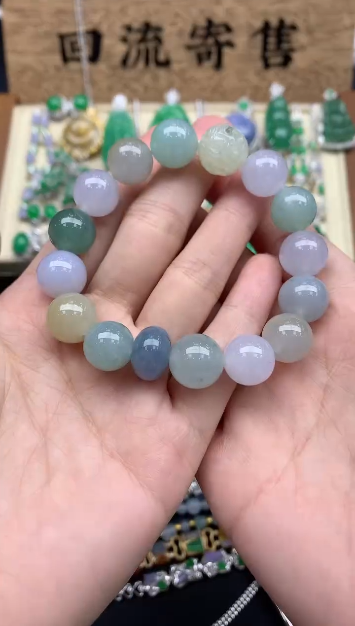 【闪购商品】翡翠手串未镶嵌555-中国好珍宝