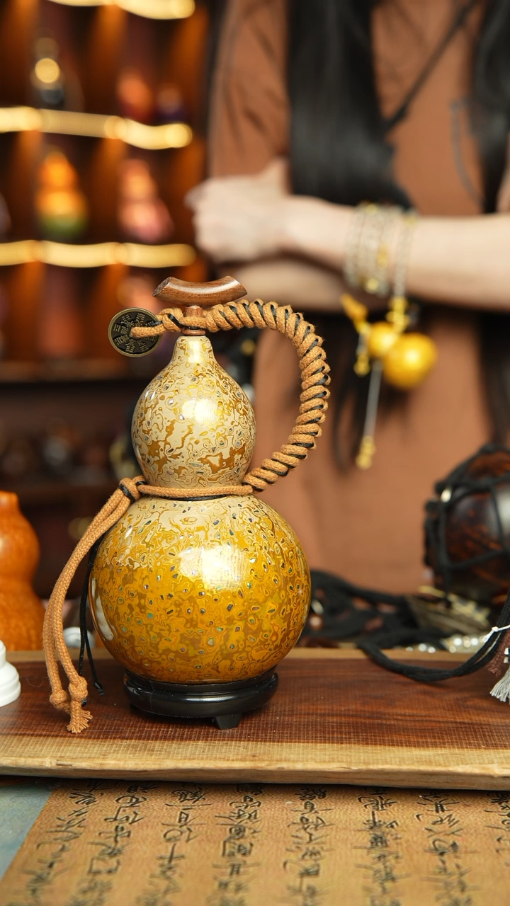 810号600ml左右非遗大漆酒葫芦