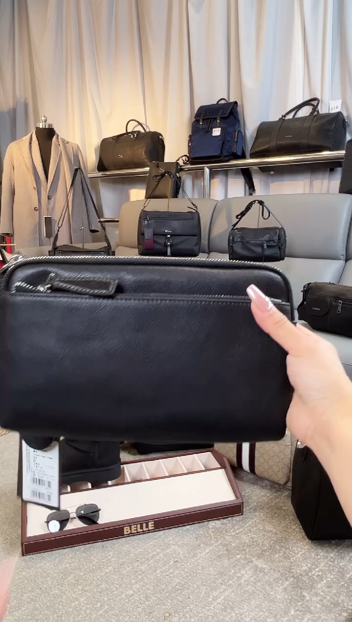 牛皮（革）韩爵绅士包包皮具760