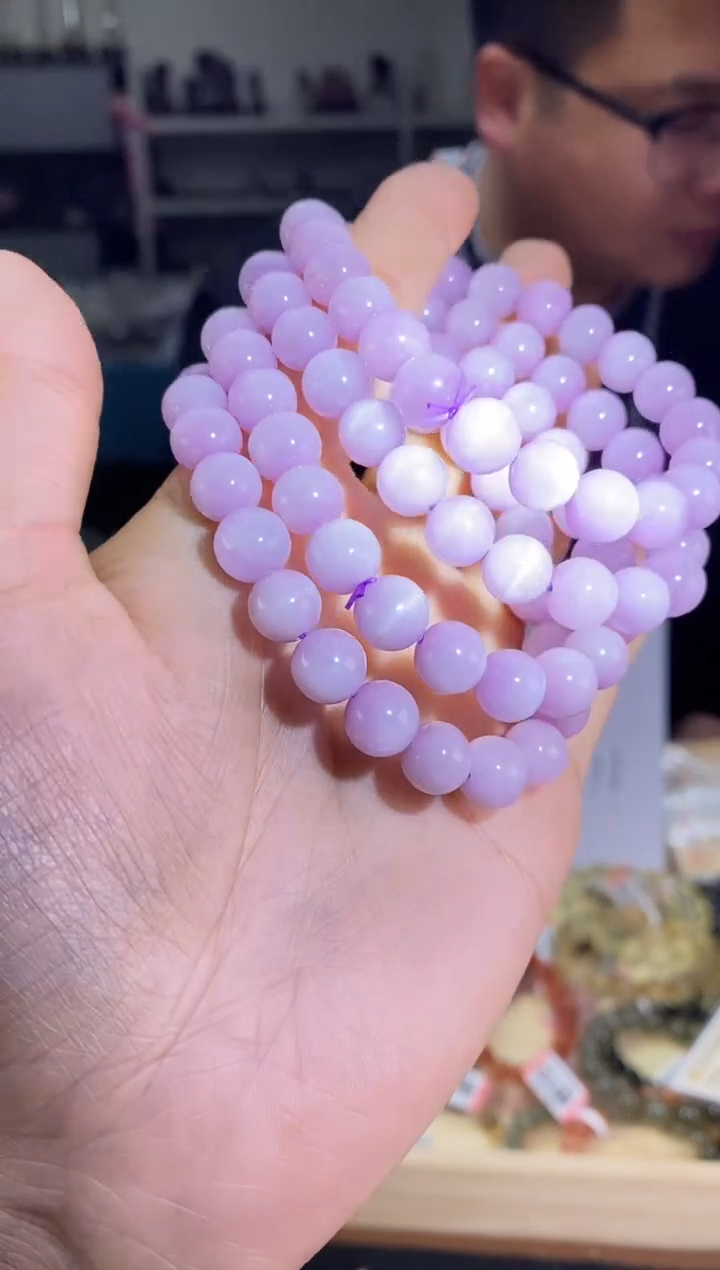 【闪购商品】锂辉石手串8/471未镶嵌多样性发一件