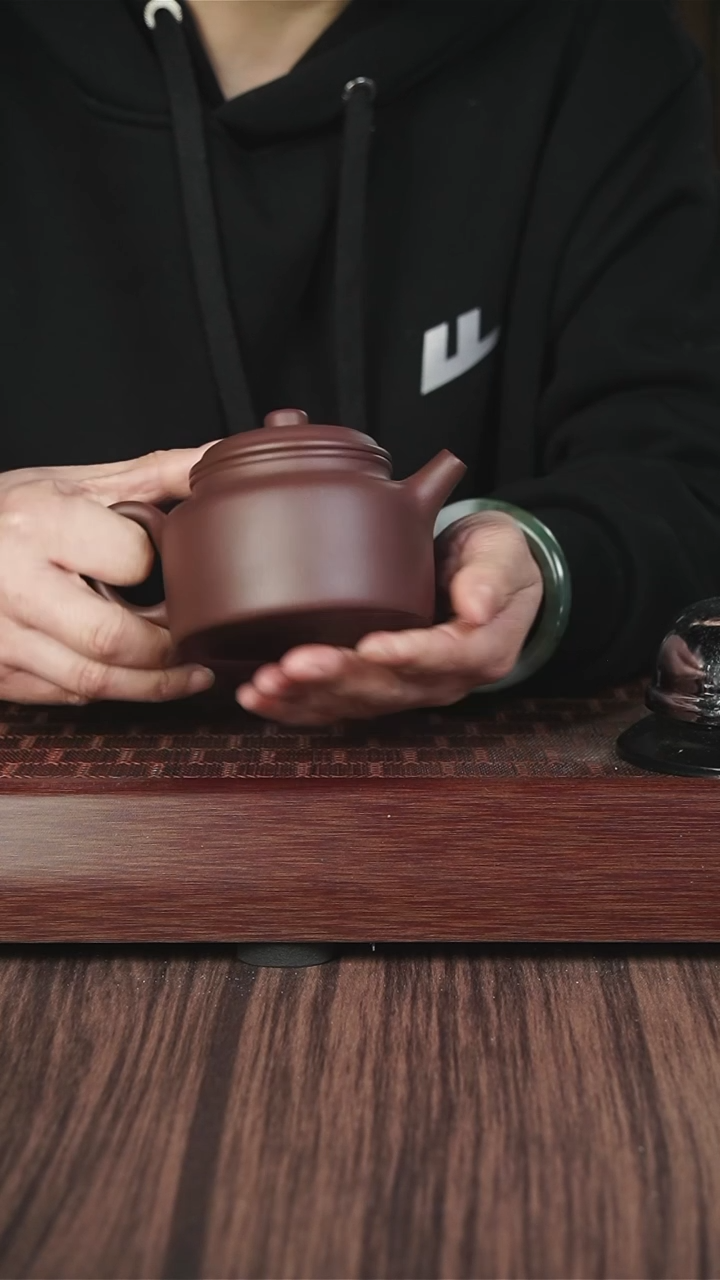 【闪购商品】紫砂茶壶ly  紫泥 德钟