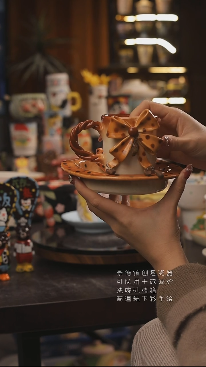 景德镇釉下彩绘设计师款式陶瓷