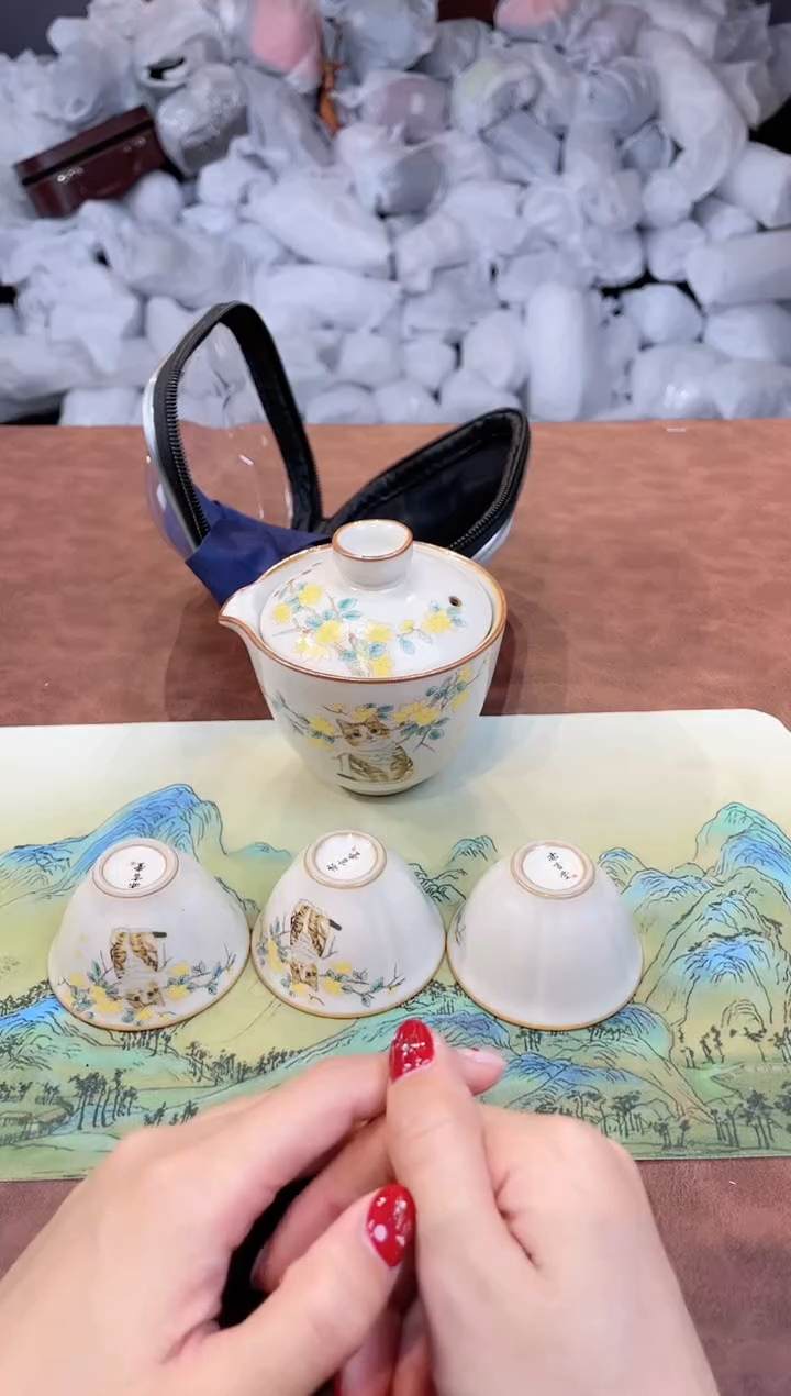 【闪购商品】亚鑫杯皿旅行茶具福利品88888