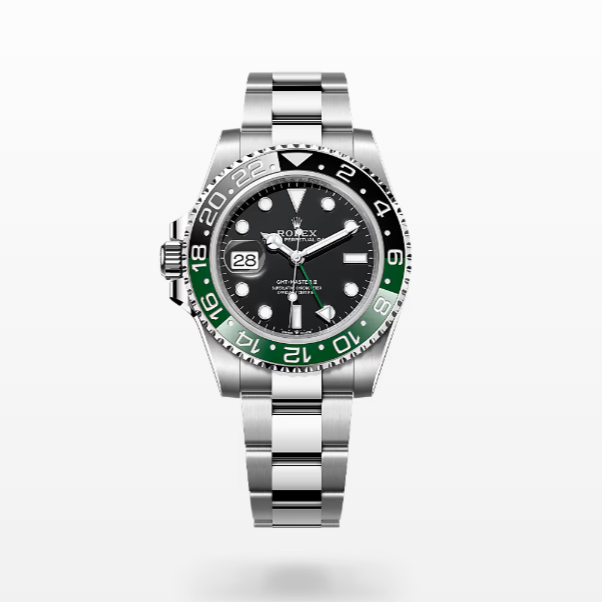 99新 Rolex/劳力士 格林尼治126720左撇子雪碧圈/25年全套/板链