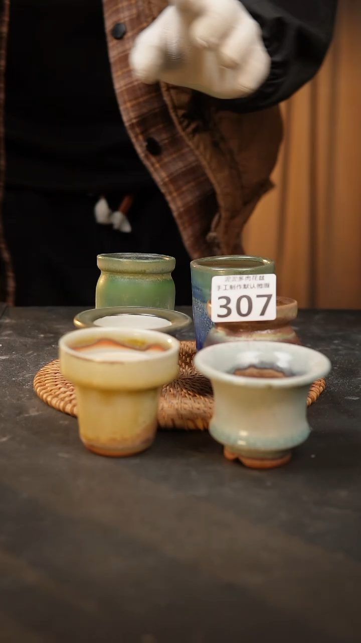 【闪购商品】瓷片景德镇泥泥陶瓷花盆