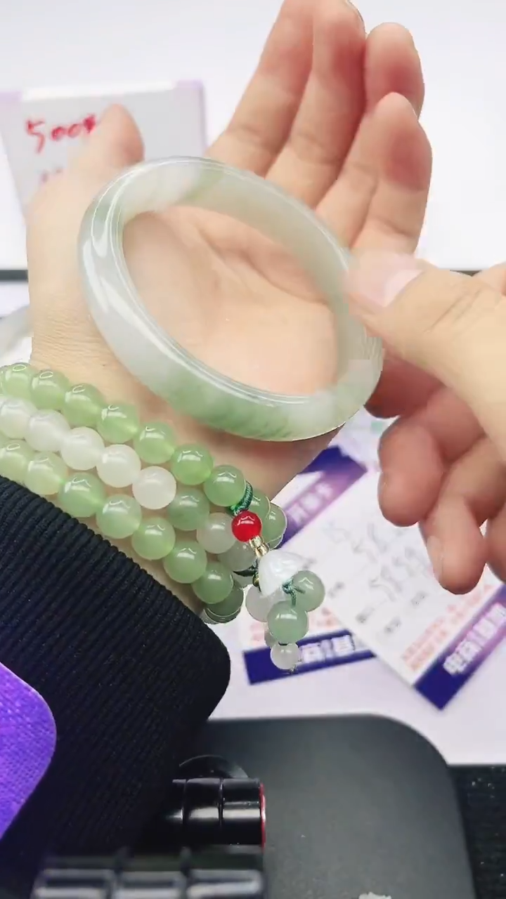 未镶嵌手镯石英质玉15-58/59