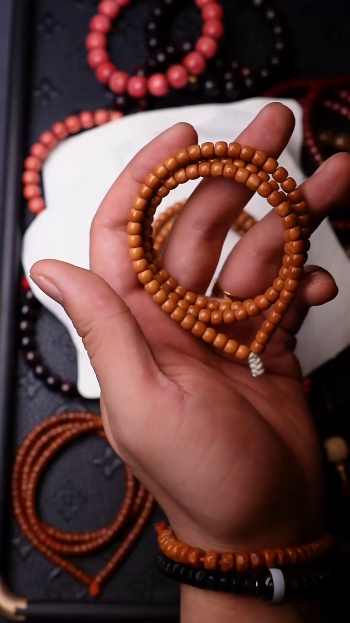 橄榄核手串/手链核尖108x5.5mm