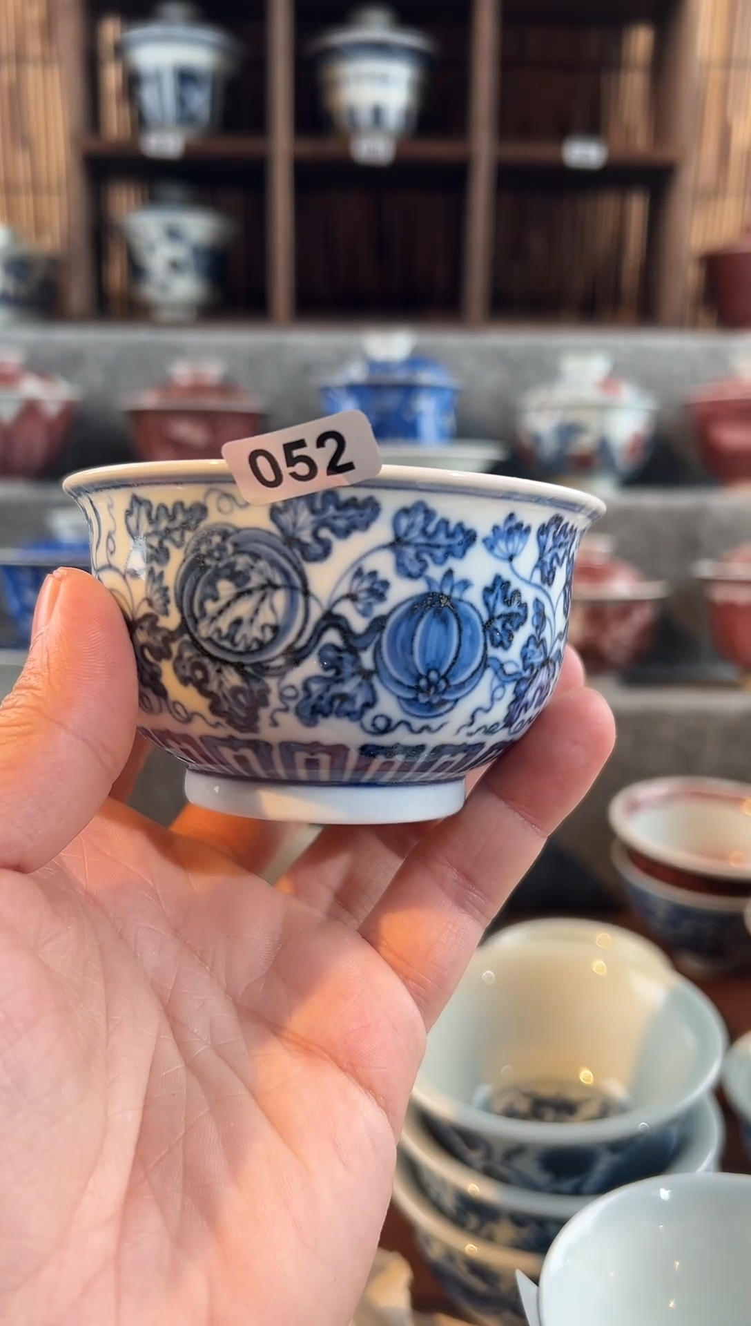 【闪购商品】052天禄言瓷西瓜杯子