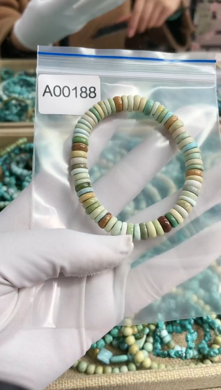 【闪购商品】绿松石珠宝奇石未镶嵌8mm+