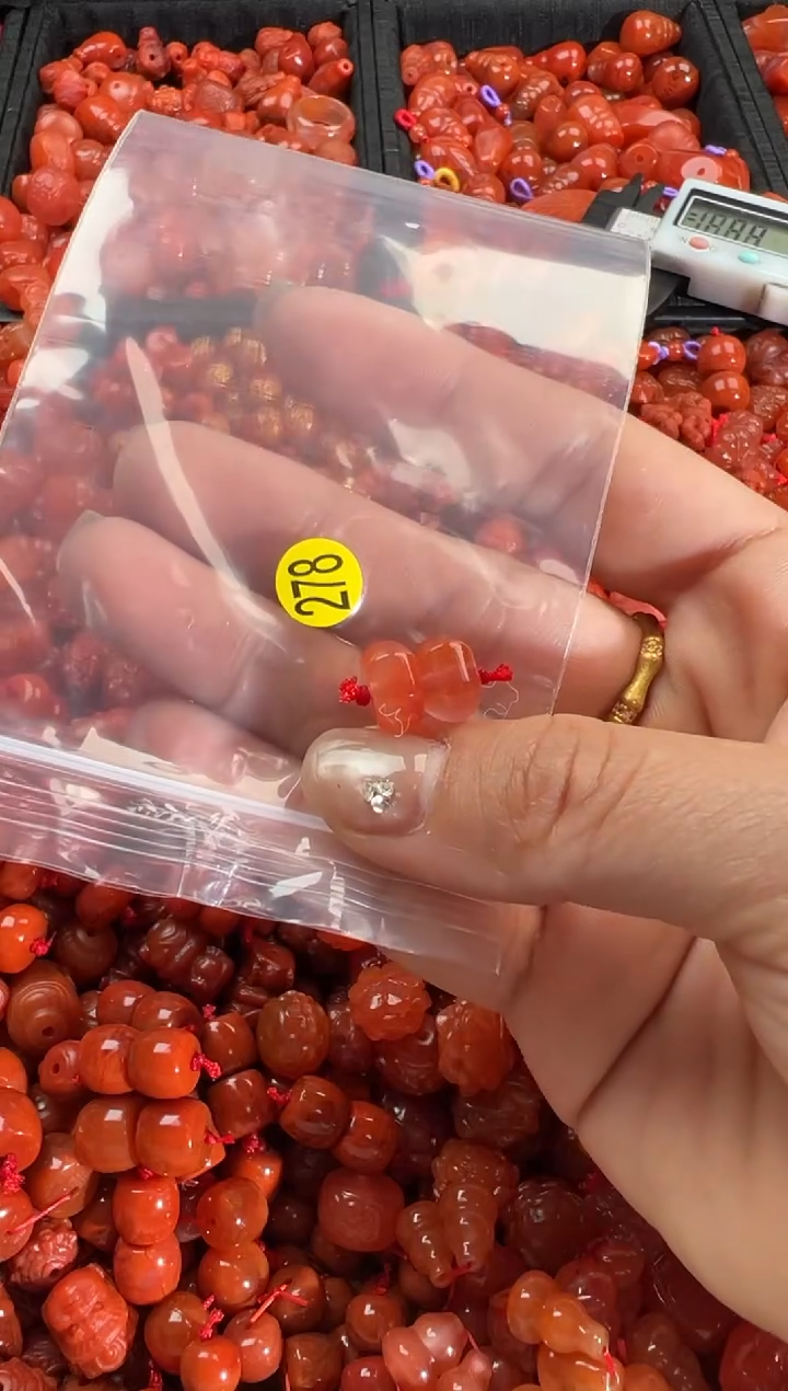 【闪购商品】南红玛瑙颈饰未镶嵌1