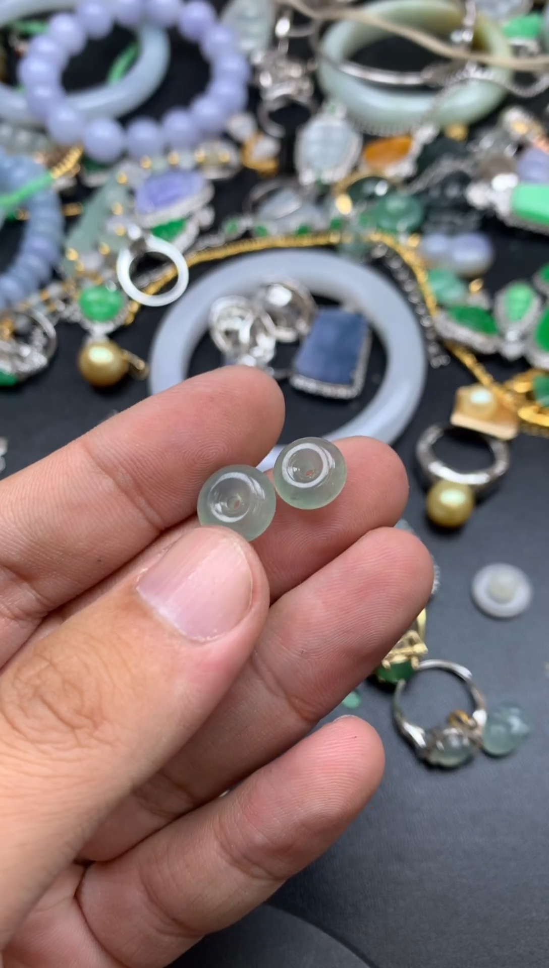 颈饰未镶嵌翡翠一**过沉沉商品不退不换