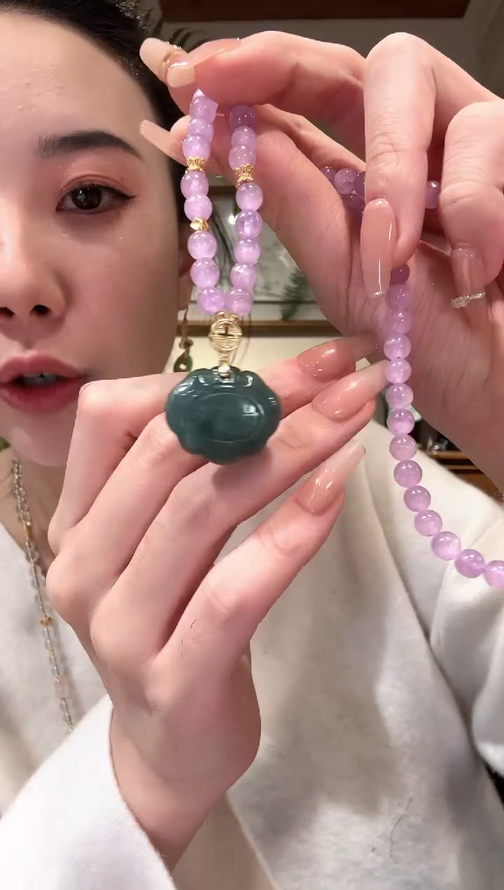 【闪购商品】翡翠颈饰未镶嵌国风